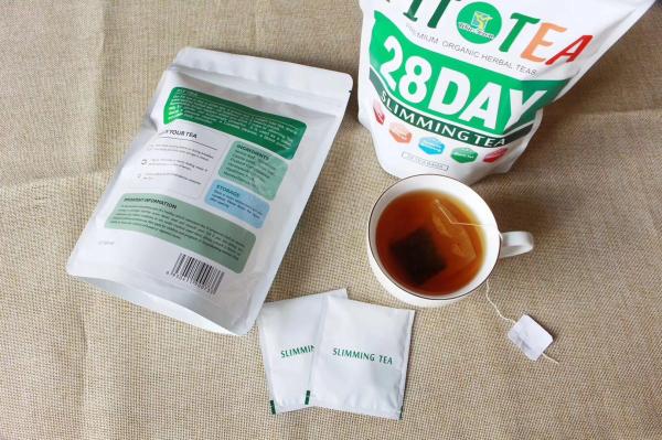 customized logo design 28 day weight loss tea