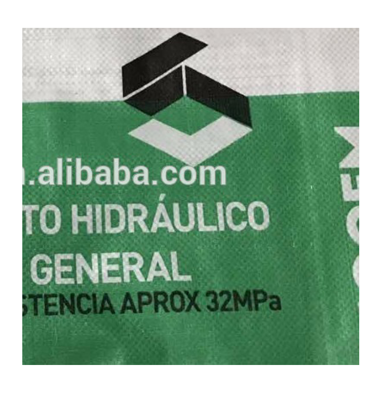 PP Composite Plastic Laminated PP Woven Valve Bags for Chemical Fertilizer and Putty Cement Industrial Use