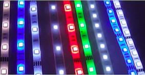 Decorative Side Emitting LED Strip Lights 2835 5050 Smd Ip67 Waterproof 120 Led/M DC12V 24V