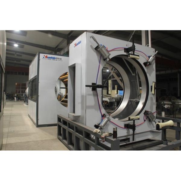 Línea de producción de tuberías de poliuretano espuma pre-aislada tubo de acero caja de carcasa de plástico