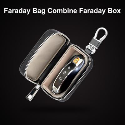 Smart Faraday Shielding Pouch Keyless Remote Control Fob Cage Box Key Holder