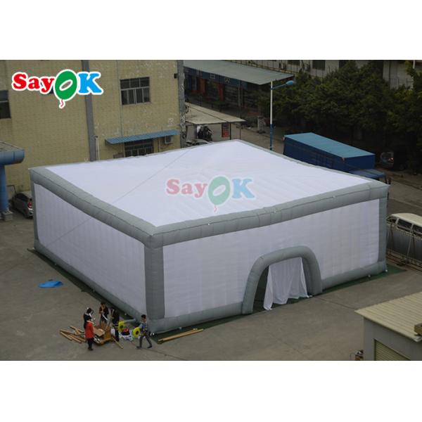 Ночной клуб шатра воздуха портативного освещения дискотеки СИД раздувной рекламируя раздувное иглу