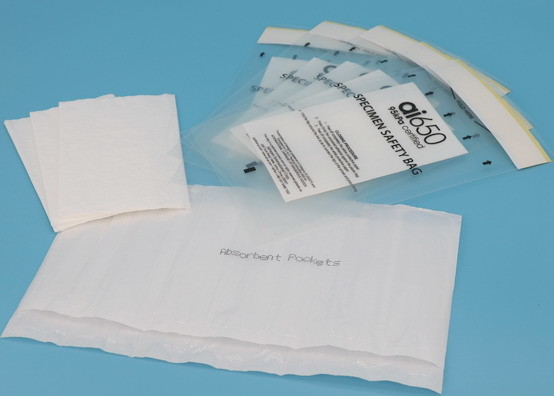 AIのFDA 95kpaのbiohazardの標本の交通機関袋95kpaは袋に入れる