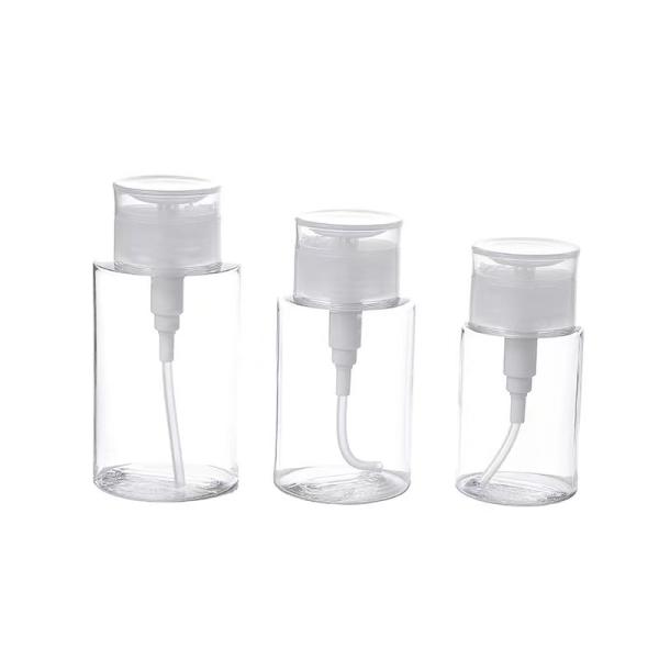 Plastic Nail Polish Remover With Pump Dispenser CE ISO Certificate