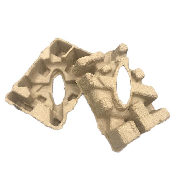 Thermoformed Moulded Pulp Tray ODM Available Natural Fiber Based Materials