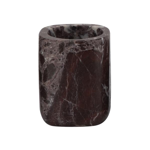 Square Round Marble Bathroom Accessories Voilet Stone Marble Soap Tray With Grey Veins
