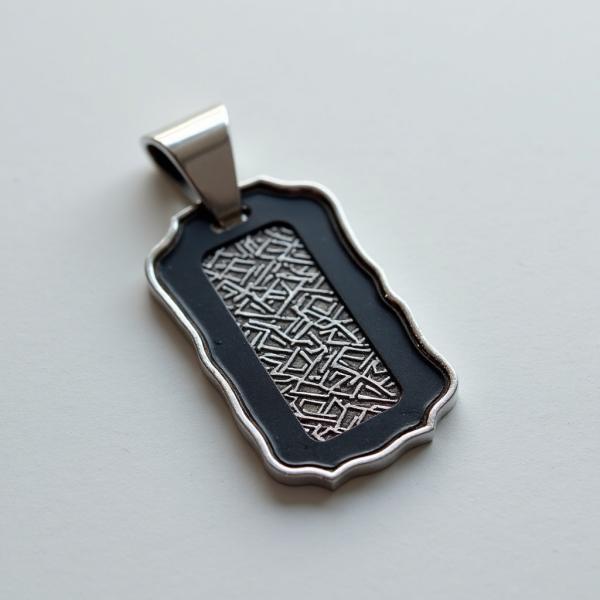 Custom Classic Pattern Stainless Steel Men's Pendant