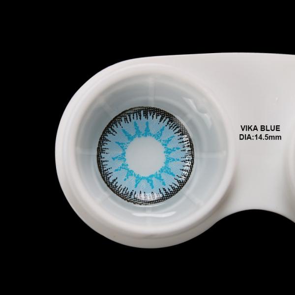 Toric Halloween Blue Purple Green Tinted Daily Colored Contacts With Big Pupil