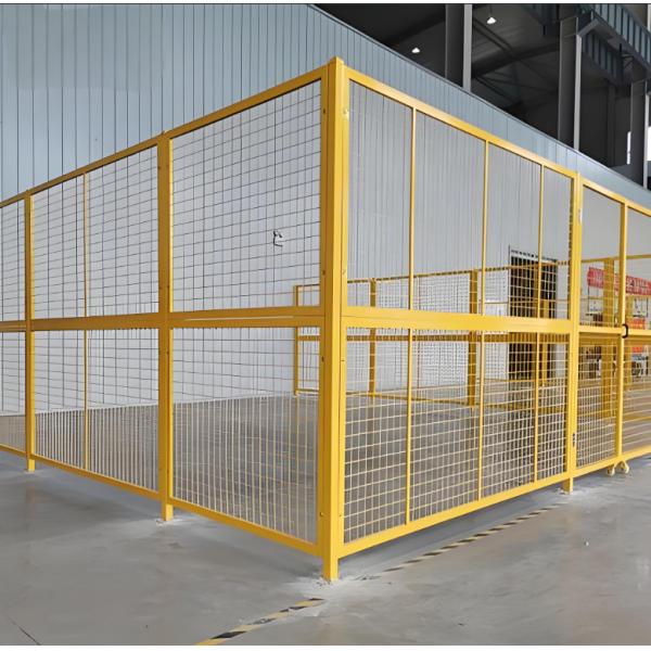 2.0m High PVC Coated Welded Wire Mesh Fence Panel Galvanized Low Carbon Steel Green Garden Security Fence