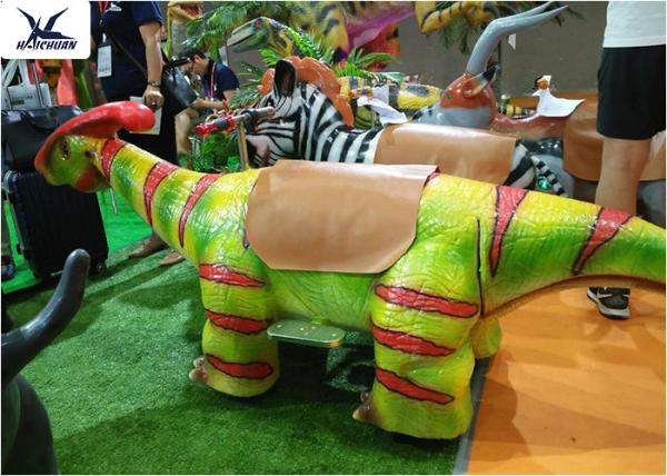 Coin Operated Motorized Animal Scooters Game Electric Toy Car Length 1.7 M - 2 M