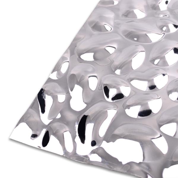 ASTM Stainless Steel Wall Panels Corrugated Decorative 3048mm 201 304 316 For Ceiling