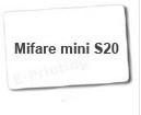Membros personalizados RFID Mini S20 Smart Card para Loja, ISO14443A
