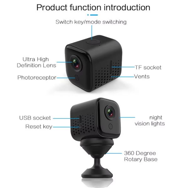Mini A11 Night Vision Security Camera Recording Portable HD Video Wireless Camera