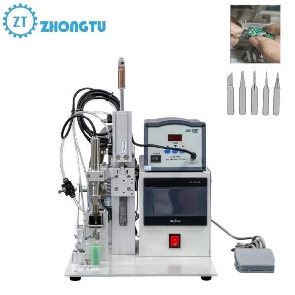Soldering Machine Metal Handle Semi Automatic Small Soldering Machine