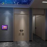 Entrepôt en acier inoxydable résidentiel commercial Porte extérieure insonorisée