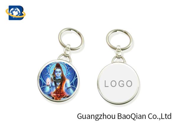 Do ouro indiano Lenticular do serviço de impressão de Keychain 3D da religião imagem indiana do budismo