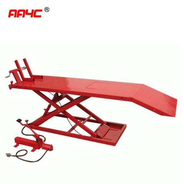 1500LBs 750kg Motorcycle Scissor Lift Jack Stands Double Cylinder