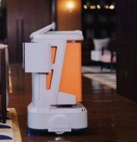 Robot intelligent de la livraison de nourriture de centre commercial de charge du robot 30kg de service d'instigateur