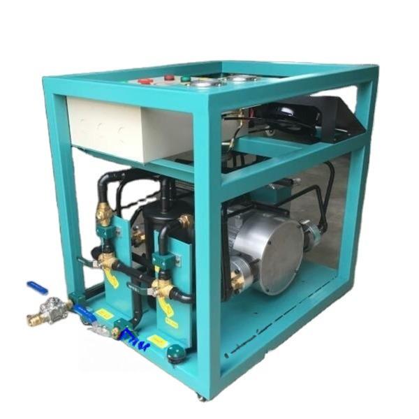 Máquina de recarga de refrigerante de carga de freón de alta velocidad de baja presión R123 R1233zd Unidad de recuperación de 4 HP