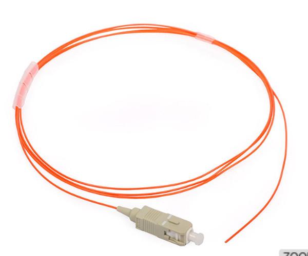 Telecommunications SC Fiber Optic Pigtail Multimode 900um Buffer Easy To Use