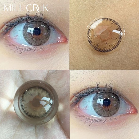 Annual Cosmetic Contact Lenses 8.5mm Base Curve 38% Water Content For Makeup