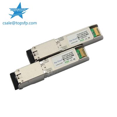 10 módulo ótico da fibra de Gb/S BIDI SMF 80KM DDM com conector do LC