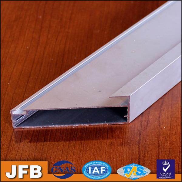 Aluminium kitchen cabinet doors profile/ extruded aluminum edge banding aluminum products for door