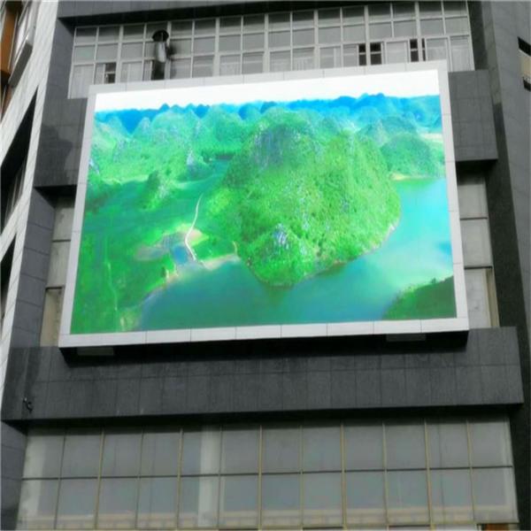 1R1G1B Full Color Led Display Screen , P10 Flexible Large Led Display Board