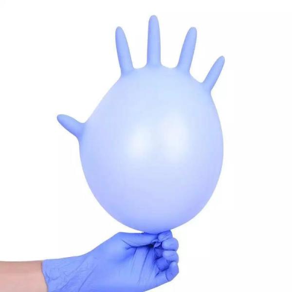 3.0mil Disposable Nitrile Examination Gloves Powder Free With No Latex