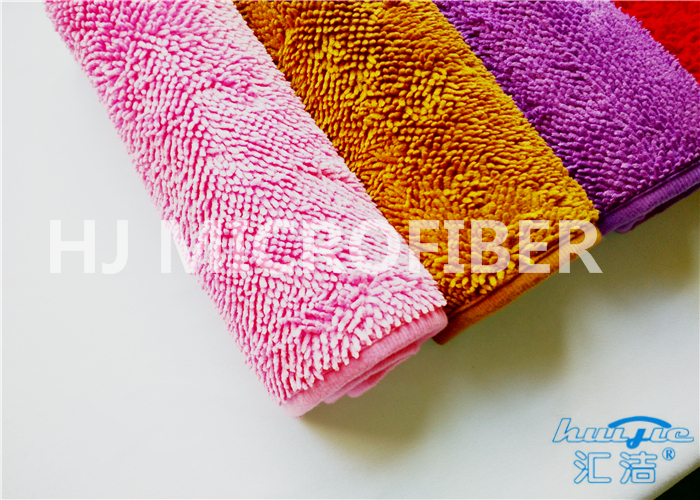 Красная пушистая Eco-Содружественная циновка Microfiber сильно absorbent с нутряной пеной
