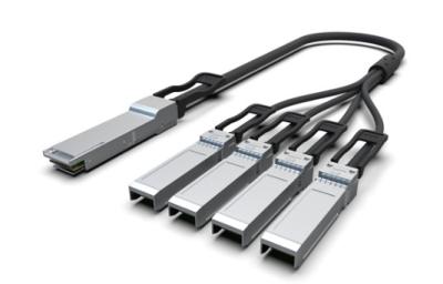 QSFP28-100G-DAC1M-B4 100G QSFP28 à 4x25G DAC de rupture ((Câble de raccordement direct) câbles (passif) 1M