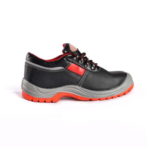 Leather PU Wear Resistant Protective Protection Non Slip Steel Toe Shoes