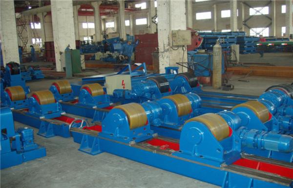 10 Ton Industrial Rotator , 1.1kw Wind Tower Tank Turning Rollers
