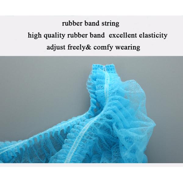 Нетканый одноразовый хирургический клобучок больницы СМС/ПП ткань Боуффант головной убор 4 цвета подгонянный размер