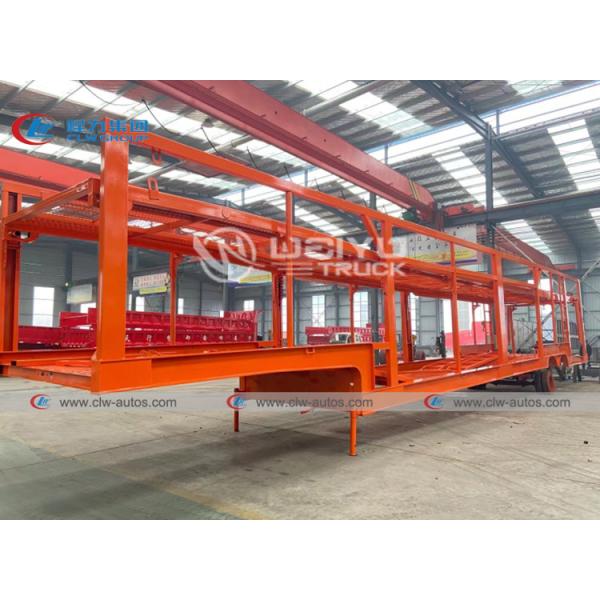 2 / 3 Axle Semi Truck Trailers For SUV Transport
