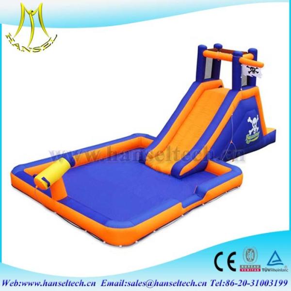Hansel high quality PVC material commercila inflatable bouncer slide inflatable play area for children