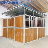 La caja de caballo portátil de bambú llena galvanizada atasca el marco de acero de los 3.5m los 3.6m