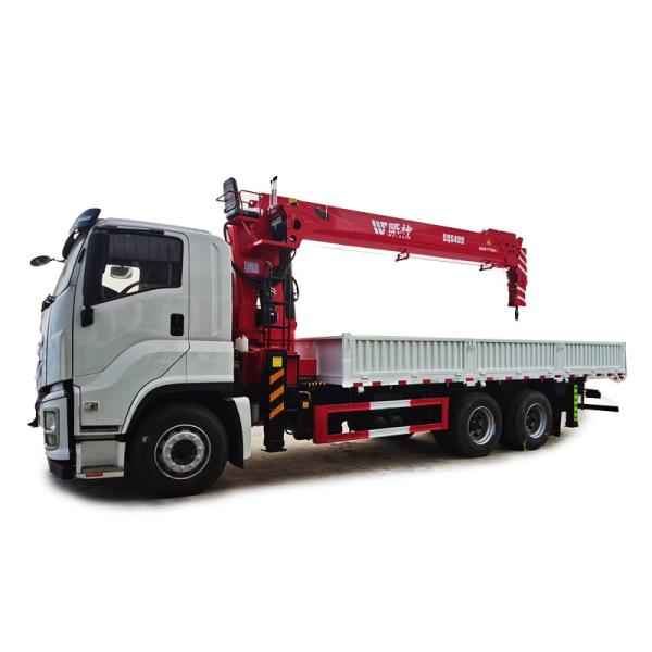 High Operating Efficiency 12 Ton 16 Ton Telescopic Folding Boom Truck Mounted Crane