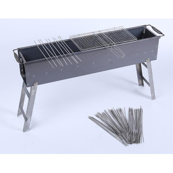 Outdoor Barbecue Tools，Outdoor Portable Folding Stainless Steel Grill, Household Outdoor Grill, BBQ