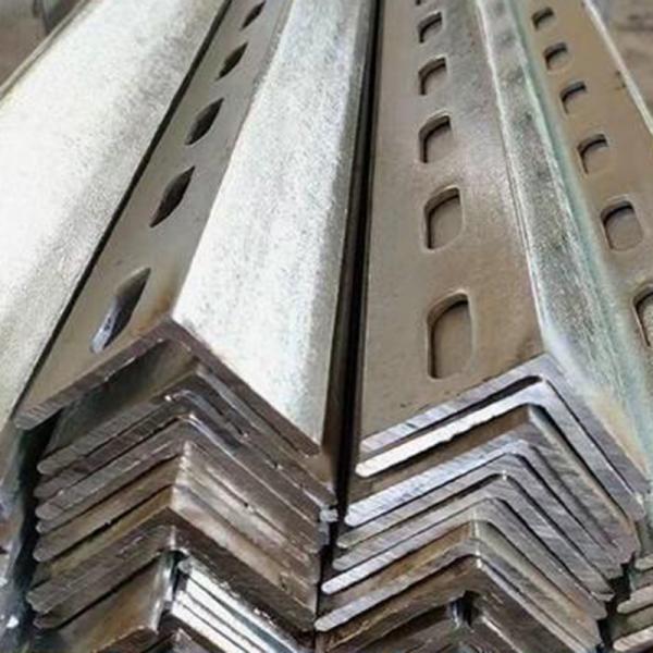 Custom Industrial Galvanised Slotted Angle Iron Beam Support Corrosion Resistant