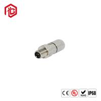Cable connecteur imperméable de la goupille M12 de prise électrique de M8 M16 M15 2 3 4 5 6 pour l'éclairage de LED extérieur