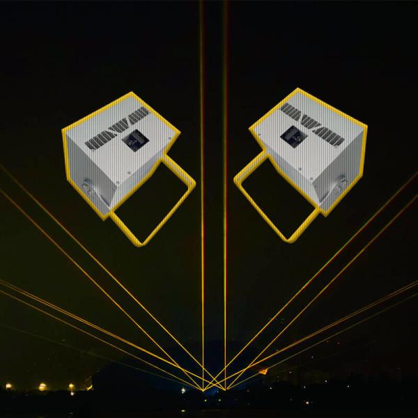 6500K Color Temperature Laser Engineering Illumination for IP65 Rated Industrial Applications