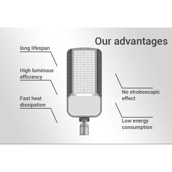 Lámparas de calle LED de 200W Iluminación comercial IP65 a prueba de agua para jardín