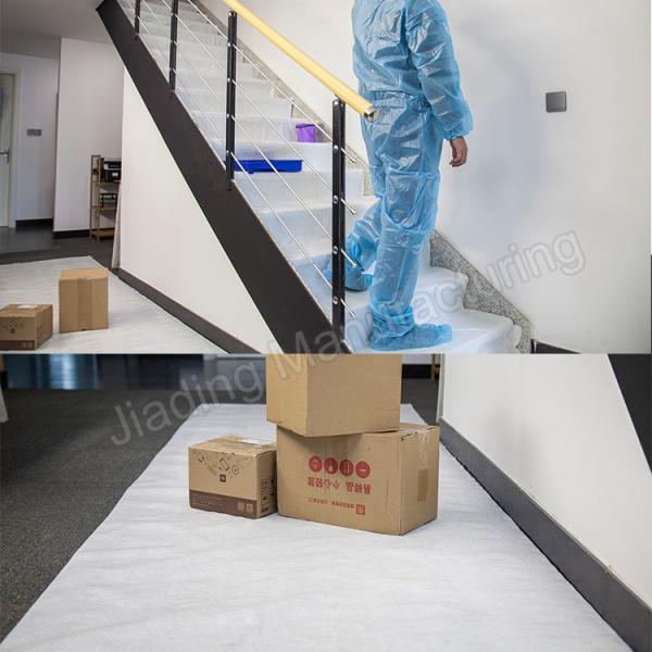 Anti-Static White Fleece Self Adhesive Felt 0.25m Width for Protective Painter Cover