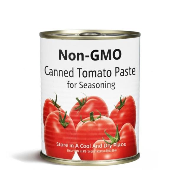 Non-GMO Canned Tomato Paste for Seasoning Store In A Cool And Dry Place