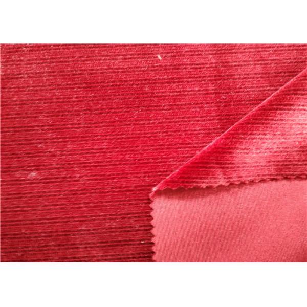 Super Soft 95% Polyester 5% Spandex Velvet Fabric with 160cm Width for Garments