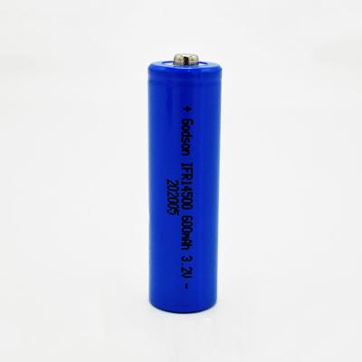 Emergency Lighting IFR 14500 LiFePO4 Battery 3.2 V 600mAh Stick