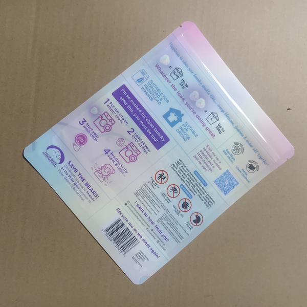 Sac à linge 4-en-1 personnalisable et recyclable, impression en héliogravure 10 couleurs
