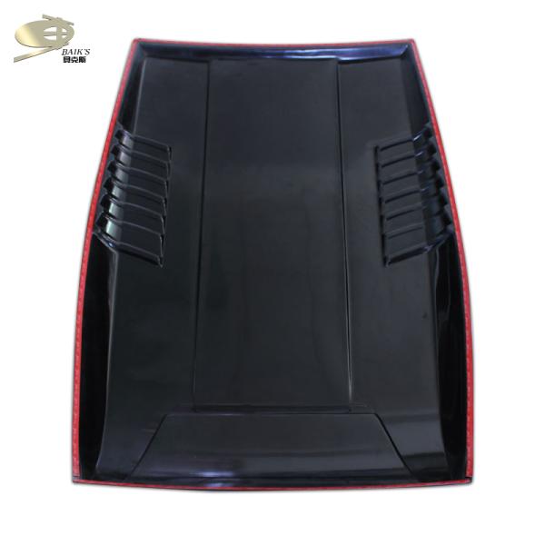 Black Car Bonnet Hood Scoop For Toyota Ranger T7 T8  2015-2017 2018-2021 Engine Guard Cover