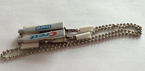 High quality silver color dental bib clips fashionable ball chain scarfpin holder 54cm new